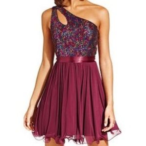 New One Shoulder Dress